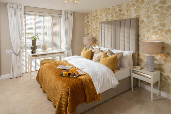 Show home bedroom